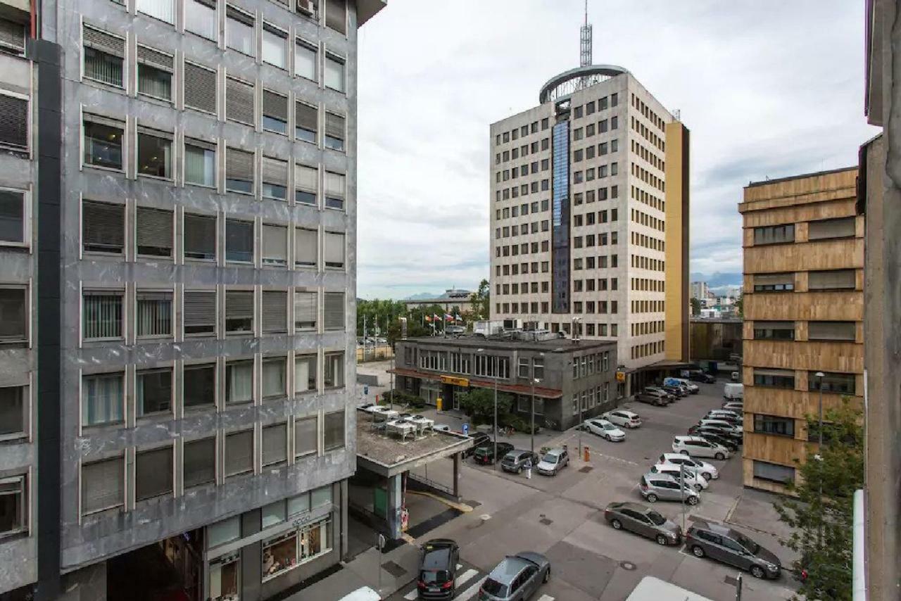 ★ Exclusive Central Apartment ★ Free Garage ★ Ljubljana Kültér fotó